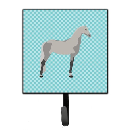 Carolines Treasures Orlov Trotter Horse Blue Check Leash or Key Holder BB8082SH4